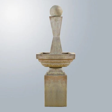 Giannini Garden Mod I Fountain Tall With Ball